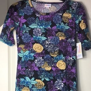 LuLaRoe Julia dress XXS NWT